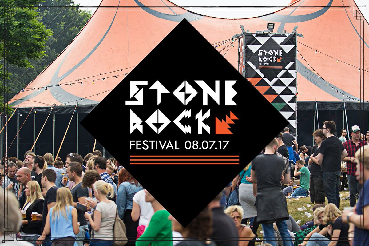 StoneRockNL's tweet image. Zaterdag 8 juli is the one and only day voor Stone Rock Festival 2017! Zet hem in je agenda 'n better be there! Stay tuned voor meer info!