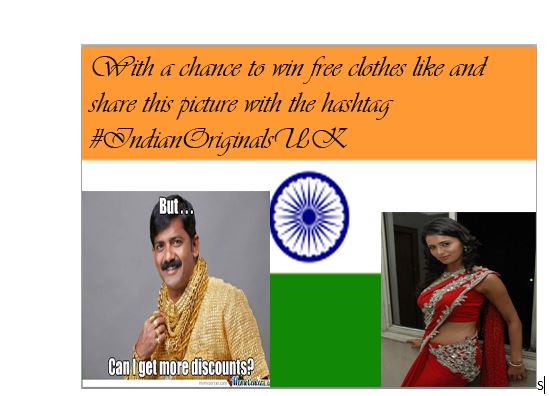 Indian_original's tweet photo. SHARE AND LIKE THIS POST TO ENTER!! #indianoriginalsUK https://t.co/4XujvTV70q