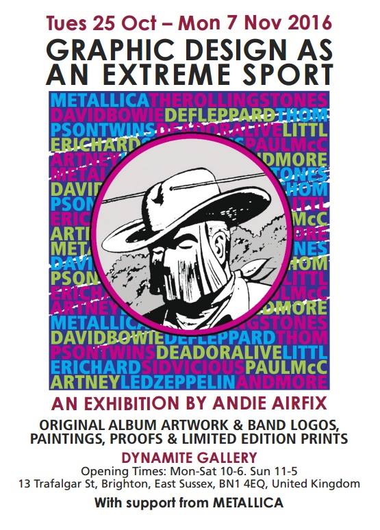 AndieAirfixShop's tweet photo. LAST DAY TODAY! #GraphicDesign #Brighton #metallica #mccartney #DefLeppard #Bowie #DeadOrAlive #peteburns #ledzeppelin https://t.co/bqvzpQMZ6V