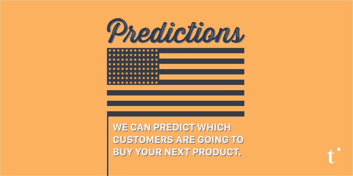 Tinyclues's tweet photo. Whilst we can't predict the outcome for tomorrow's US #Election2016, we can predict which customers are going to buy your next product. #AI https://t.co/lUt4LDi4d6
