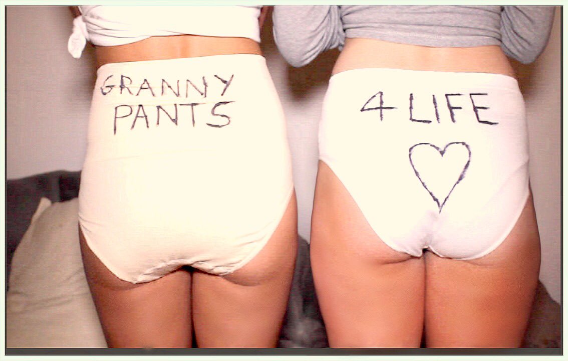 E. H on X: NEW VIDEO with @Anna6johnson '10 reasons why I love granny pants'   #10reasonswhy  / X