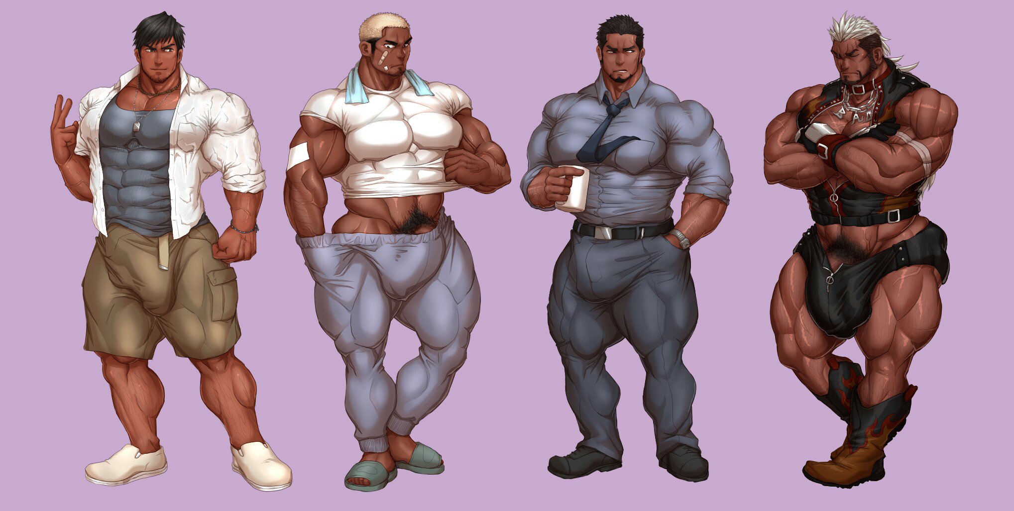 湯あたり 最近とちょっと前のキャラ マッチョキャラの場合 本人は気にしてないけどださいかっこなのがいいですね T Co Ddrheg1kzq Twitter