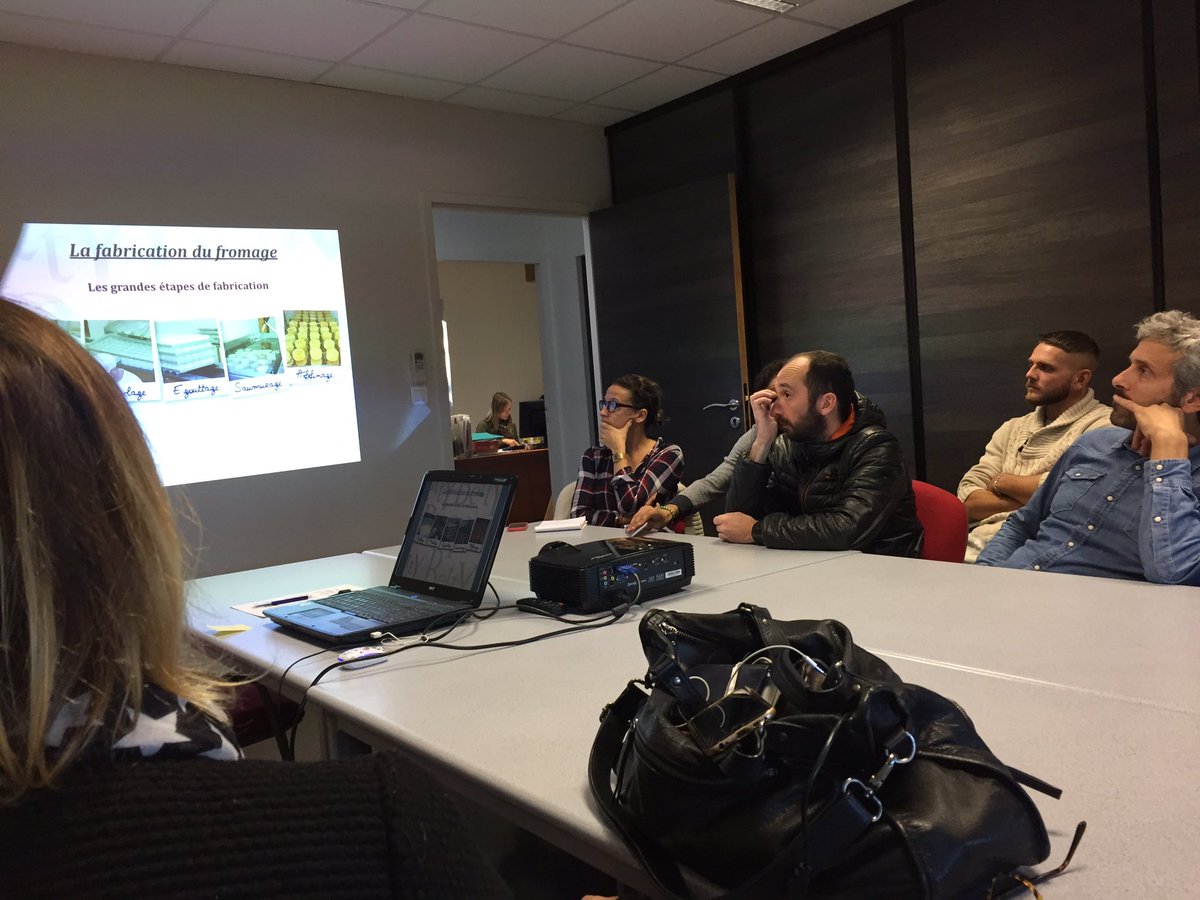 Formation sur la Fabrication du fromage à la Maison Betty #espritpergo