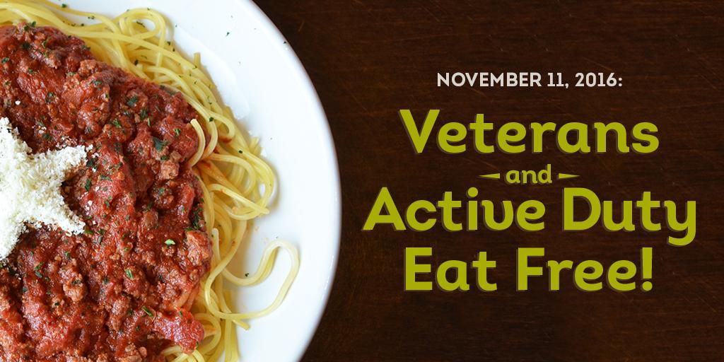 Olive Garden On Twitter Spread The Word All Veterans Can Enjoy