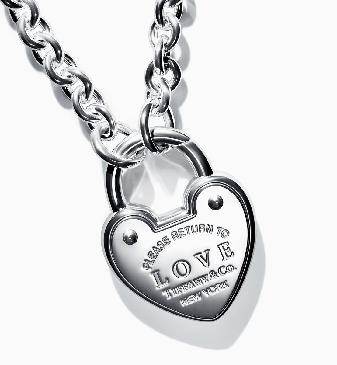 tiffany and co love lock necklace