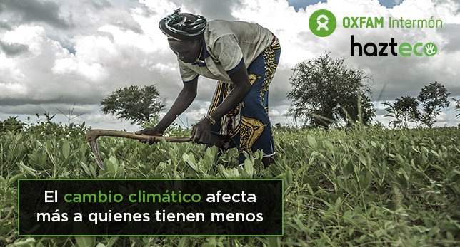 HazteEco's tweet photo. Pide al Gobierno español que actúe contra el Cambio Climático  con  @OxfamIntermon #Yanomásexcusas https://t.co/qYgHP1fnpH https://t.co/0C1k4AKKS1