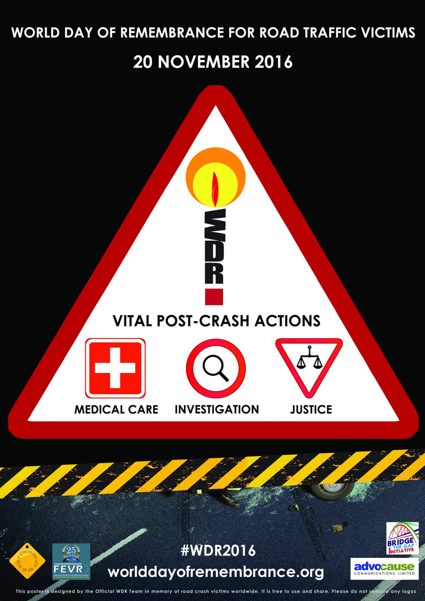 BTGIng's tweet photo. #AdvocauseCommunicationsLimited  #Monday21November #BTGI #PedestrianSafety #WDR2016 https://t.co/gZzikNFS3x