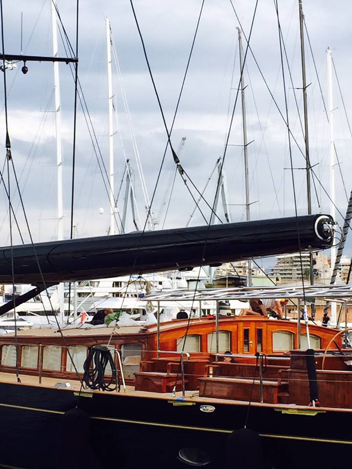 AbsolutBoatCare's tweet photo. Our expert #ABCVarnish team has just completed Stage 2 of @VittersShipyard built #sailing #yacht Marie's full varnish project. https://t.co/b2vjJ9P1UP