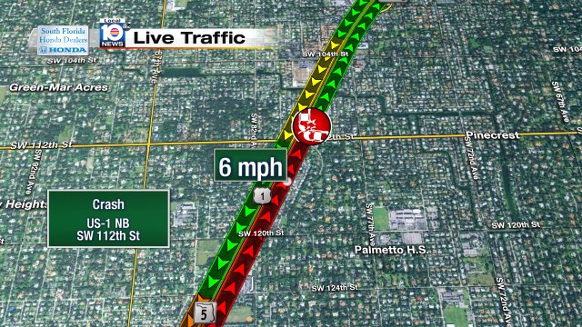 Crash on US-1 NB at SW 112th St #traffic https://t.co/TKuuekgRcg