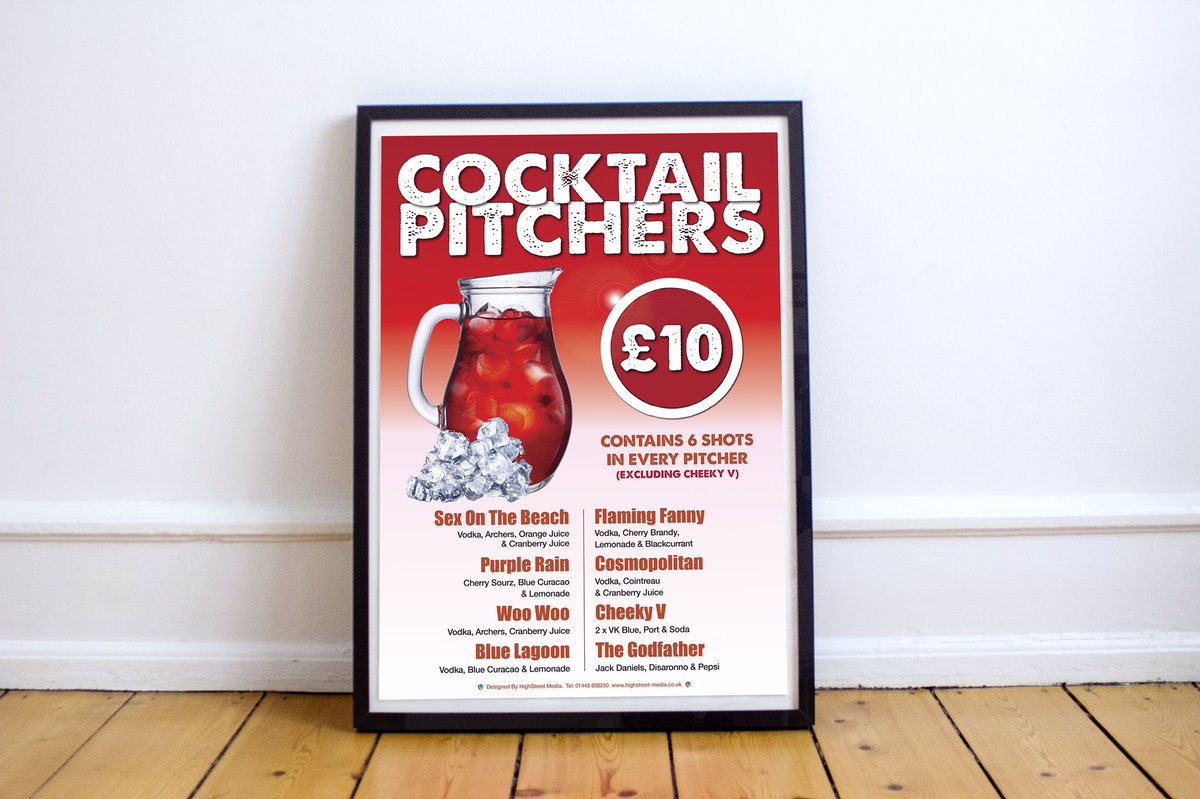Get your promotional posters in time for Christmas! pub-marketing.co.uo