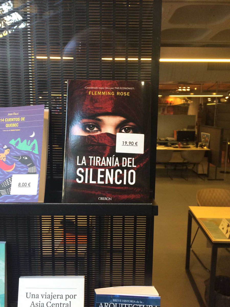 EugenioTuya's tweet photo. #libros El peligro está ahí. Cuando termina el diálogo, comienza la violencia.
La tiranía del silencio. #FlemmingRose. En librerías. https://t.co/2nHERei6Gt
