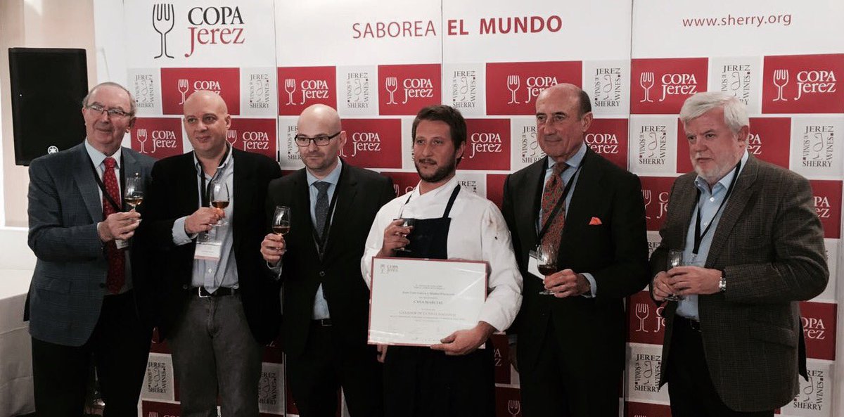 VinosJerez's tweet photo. Casa Marcial se alza ganador en la VII #copajerez Nacional. https://t.co/s9SmHHE9GP