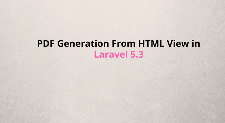 laravelfeed's tweet image. PDF Generation From HTML View in Laravel 5.3 laravelfeed.com/blog/pdf-gener… #Laravel #laravel53 #pdf #php #tutorial
