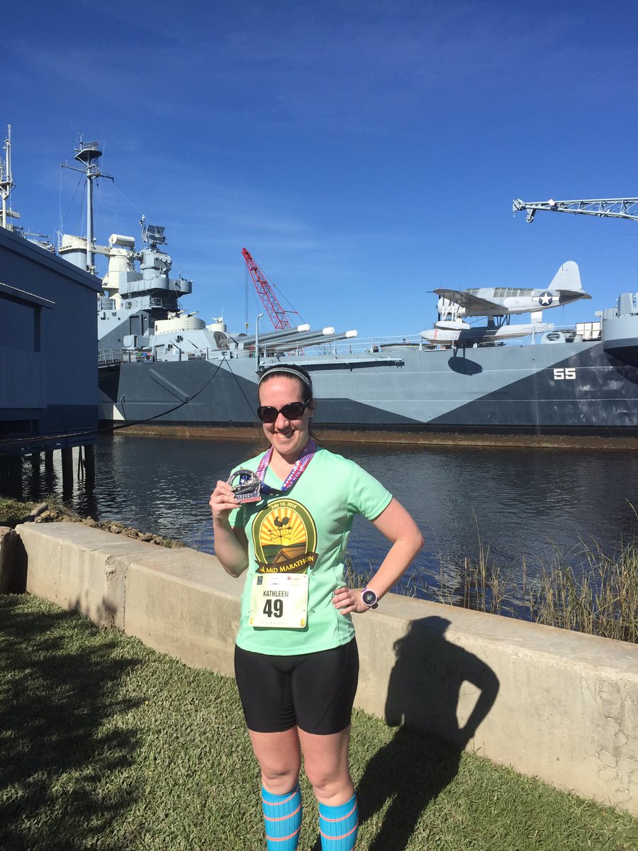 irishkelly9's tweet photo. Final race of 2016 done #state28 #MedalMonday #NorthCarolina #battleshiphalfmarathon https://t.co/vV7w9dnuIU