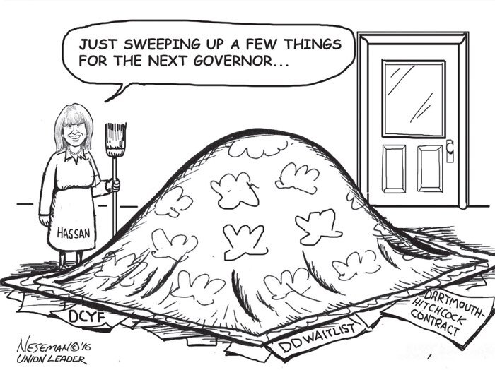 grantbosse's tweet image. Under the rug. @UnionLeader #nhpolitics