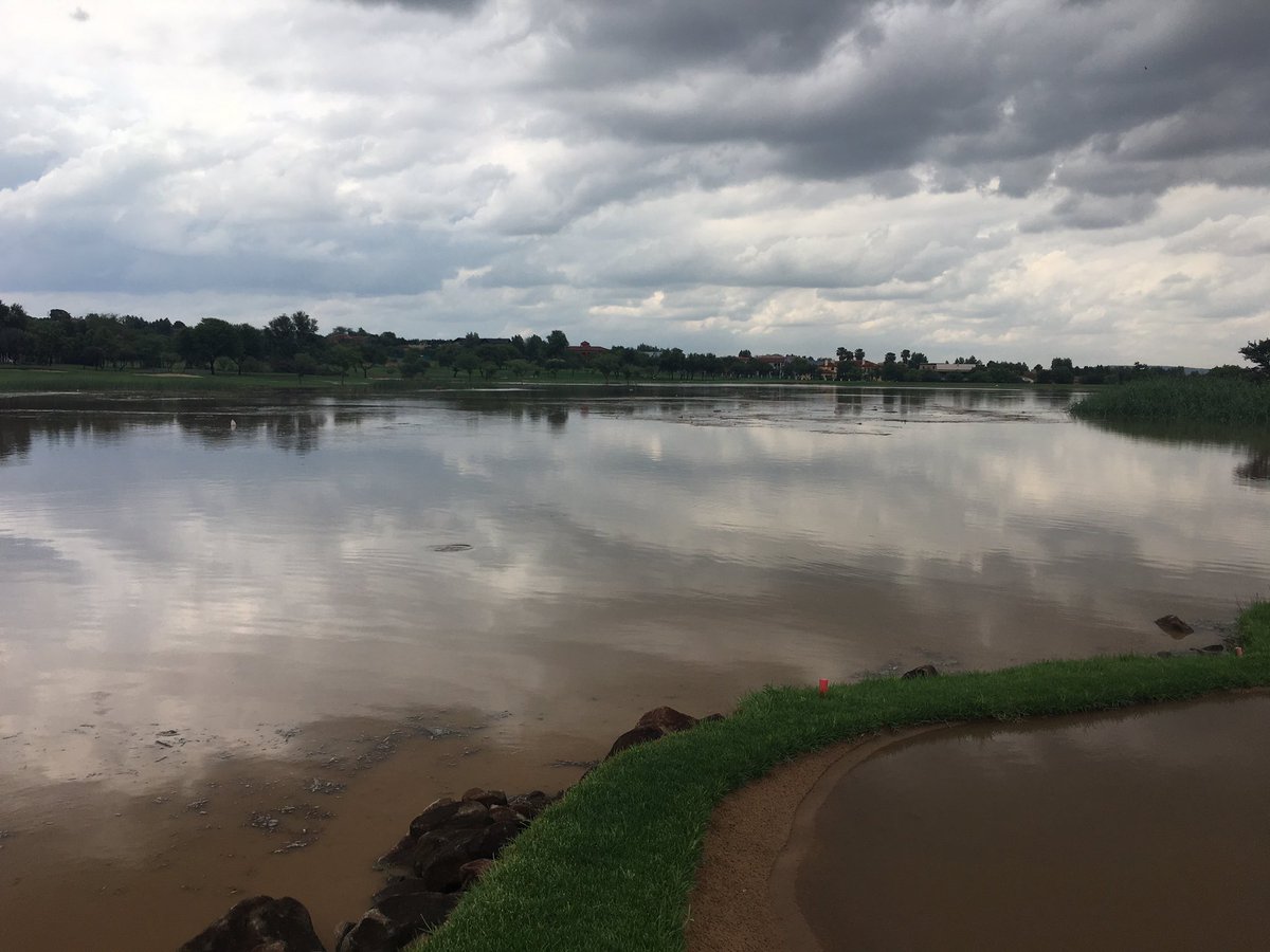 100mm of rain in one hour. Chaos at Silver Lakes.