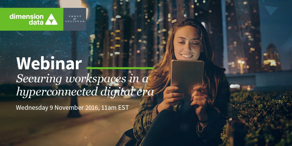 Doronywood's tweet image. Examining current and future workspaces - changes to
endpoints and the cyber risks they bring​ #SecureWorkspaces bit.ly/2dM97p2