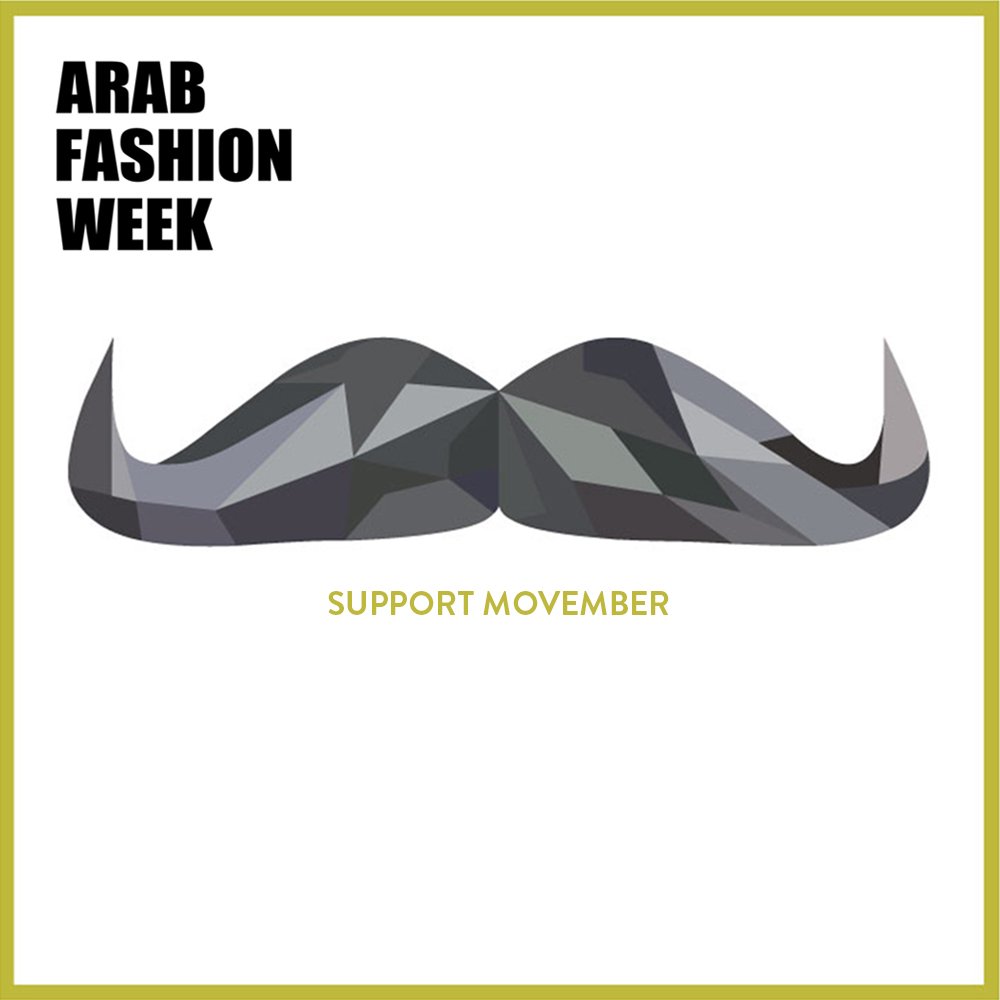 DubaiFashionWk's tweet photo. We Support Movember.
Spread the word!
#SupportMovember #HuaweiArabFashionWeek #Movember https://t.co/MxU0ZFzEAJ
