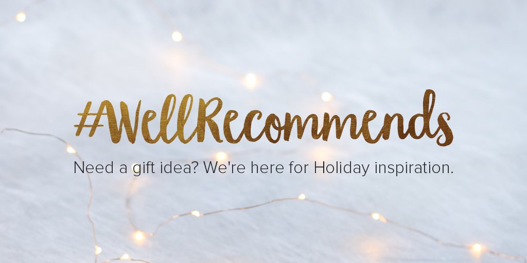 welldotca's tweet photo. Need some inspiration on what to get this Holiday season? We've got you. Ask us using #WellRecommends. https://t.co/vVWWGIwjZE