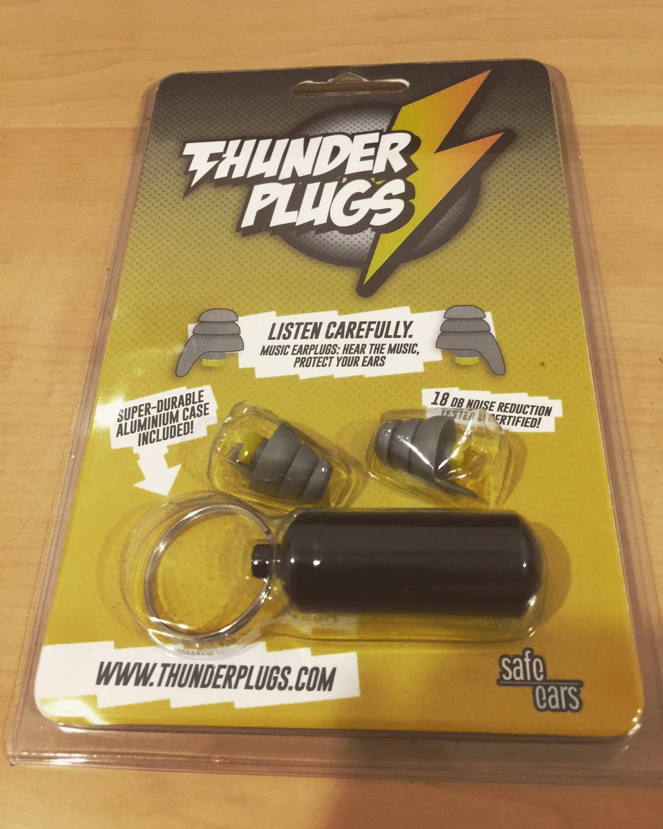 Big thanks to my dad and mum.  I dun wanna go deaf. Musicians, please 💝your ears 👂 #musicianmusthaves #musician  #thunderplugs 🎶
