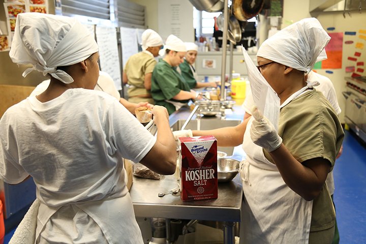 DepCommWalshDOC's tweet photo. I-CAN’s Fresh Start Culinary Arts program holds graduation
for women who completed the 3-week course @osbornny.@CorrectionNYC ” https://t.co/7aGI6ZjQQX