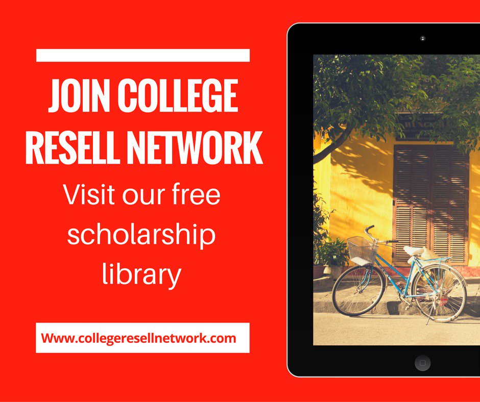 CollResellNet's tweet image. Check out the #collegeresellnetwork free scholarship page. #Xavier  #LSU20 #RollTide #texas state #msu20 #OleMiss
