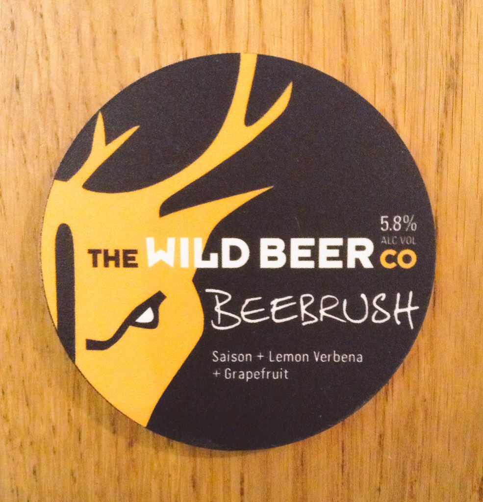 ArcadiaLeeds's tweet photo. Super refreshing, lemon and grapefruity 
On keg now #wildbeerco #beebrush #saison #lemon #grapefruit #headingley https://t.co/wEXDzy3BSS