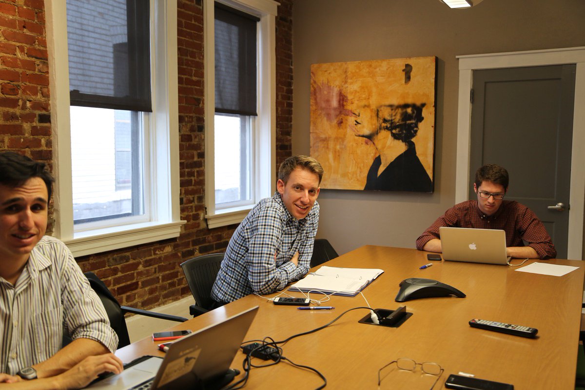 We've enjoyed having the next US Senator from MO <a href="/jasonKander/">Jason Kander</a> drop in to work at Nebula during the campaign. Kander understands small biz.