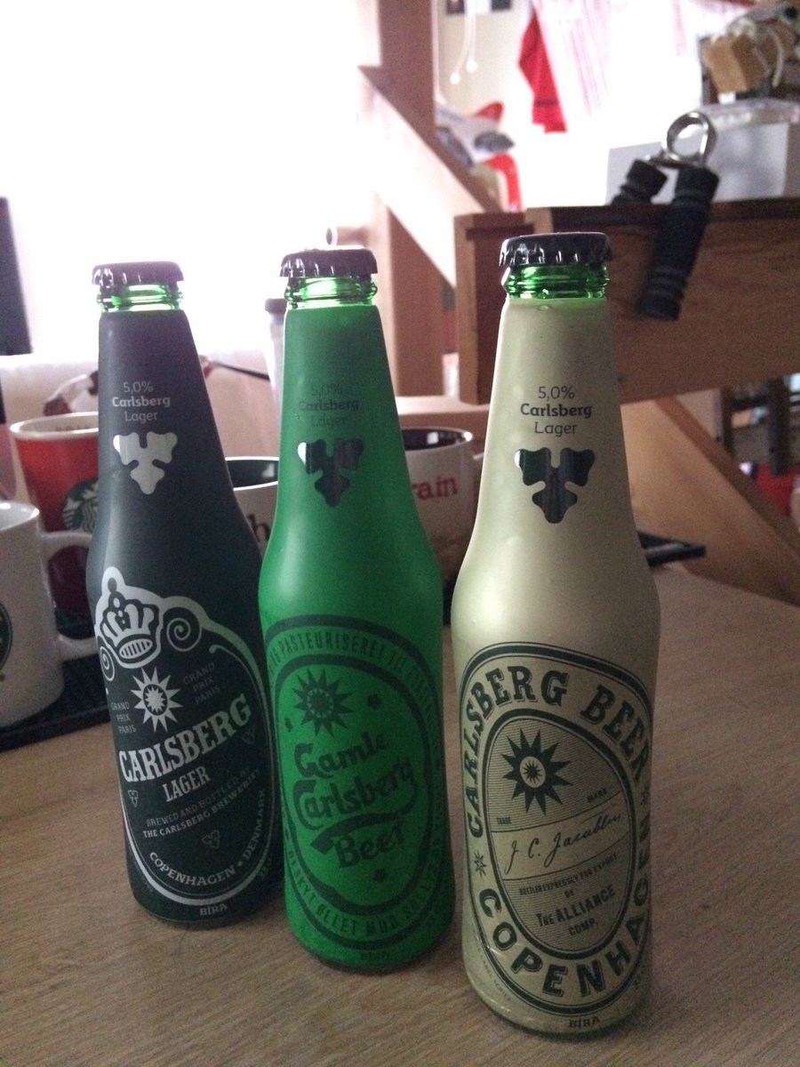 #carlsbergbeer  ı am very happy today ;))  becauae ı can fınd 3 different bottles of the... swarmapp.com/c/8xVOC075mDV