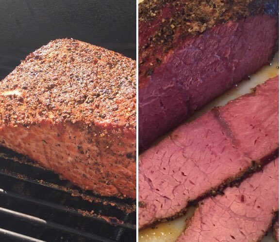 Made some #quick homemade pastrami this weekend. Turned out good for my first attempt.