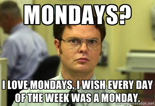 BusyBeeNYC's tweet image. Said no one ever... #mondays #work #funny #theoffice