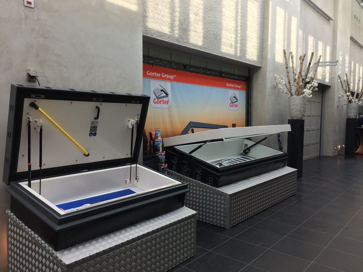 GorterGroup's tweet image. Gorter heeft bijgedragen aan het STABU 40 jaar Event. De productpresentatie van de dakluiken was een groot succes! gortergroup.com/nl-nederlands/…