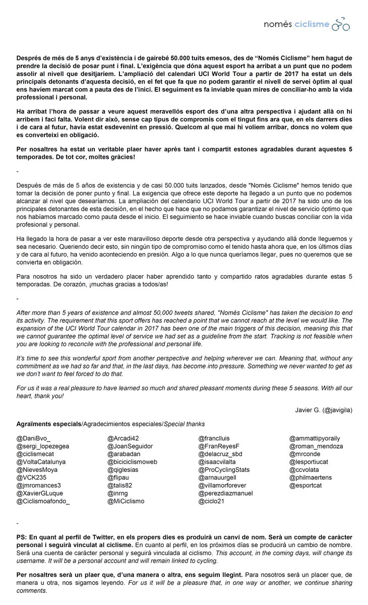 nomesciclisme (@nomesciclisme) on Twitter photo 