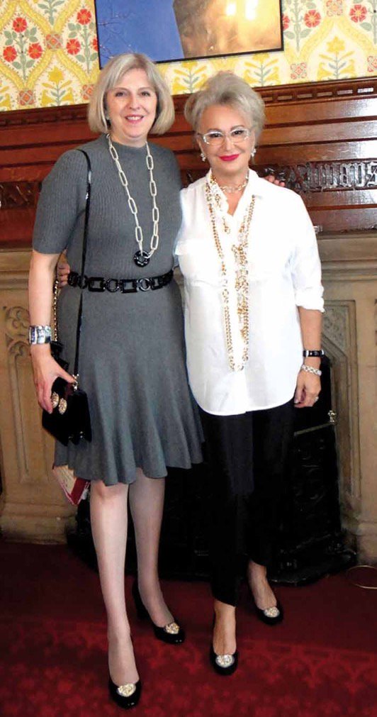 theresamaystyle's tweet image. Exclusive: @bfeldmanshoes on why Theresa May loves her quirky shoes: politicsandstyle.blogspot.co.uk/2016/11/theres… #theresamay #politicalstyle