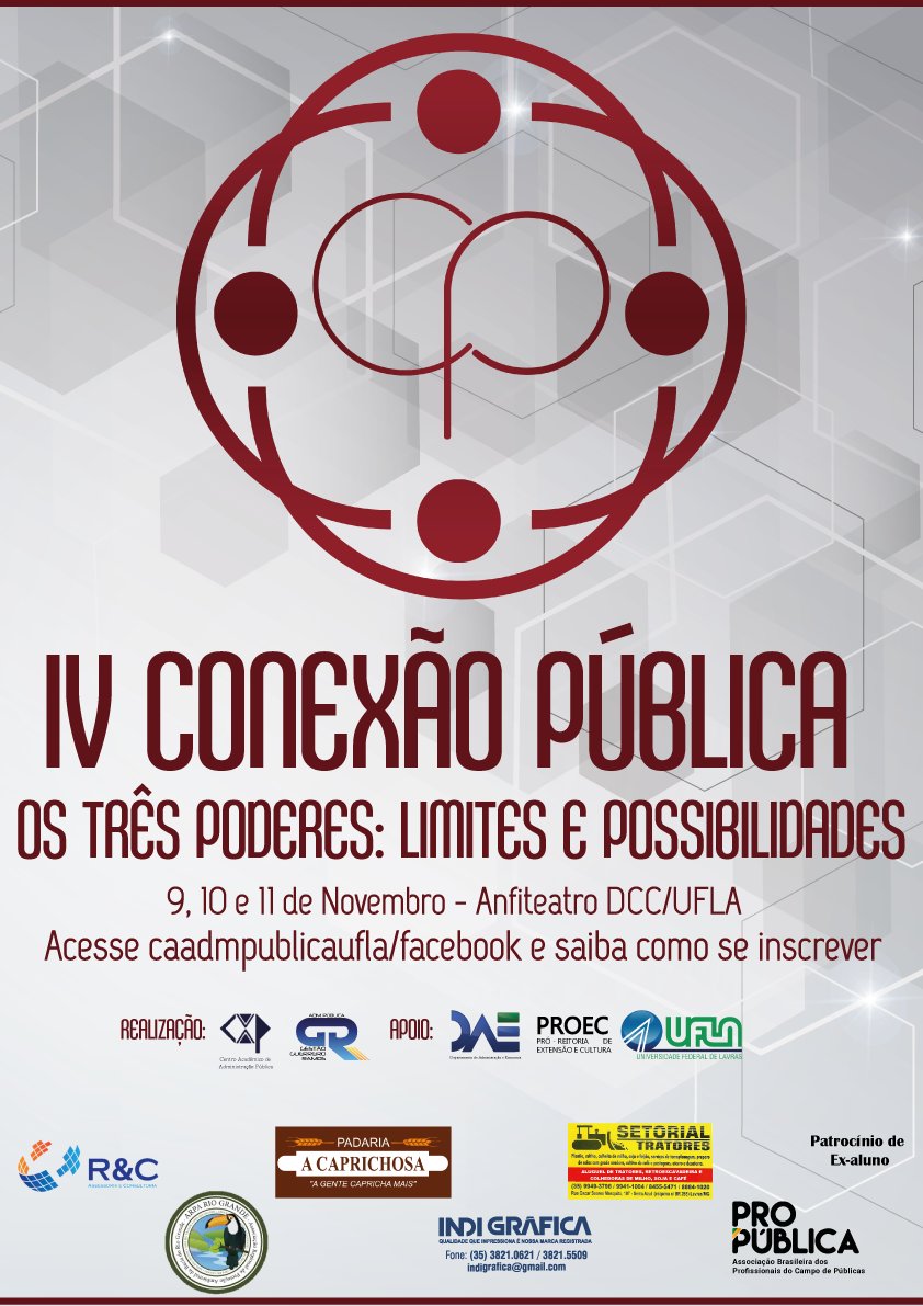 uflabr's tweet photo. IV Conexão Pública ocorrerá de 9/11 a 11/11 – inscrições abertas: https://t.co/uFf5TOacYL https://t.co/8L6BeZDag2