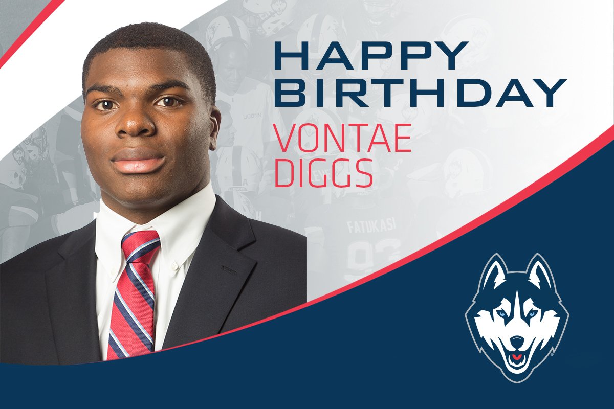 UConnFootball's tweet photo. A pair of Huskies have birthdays today! We hope you have a great day Aaron and Vontae! #UConnNation https://t.co/Zc86CjgaL3
