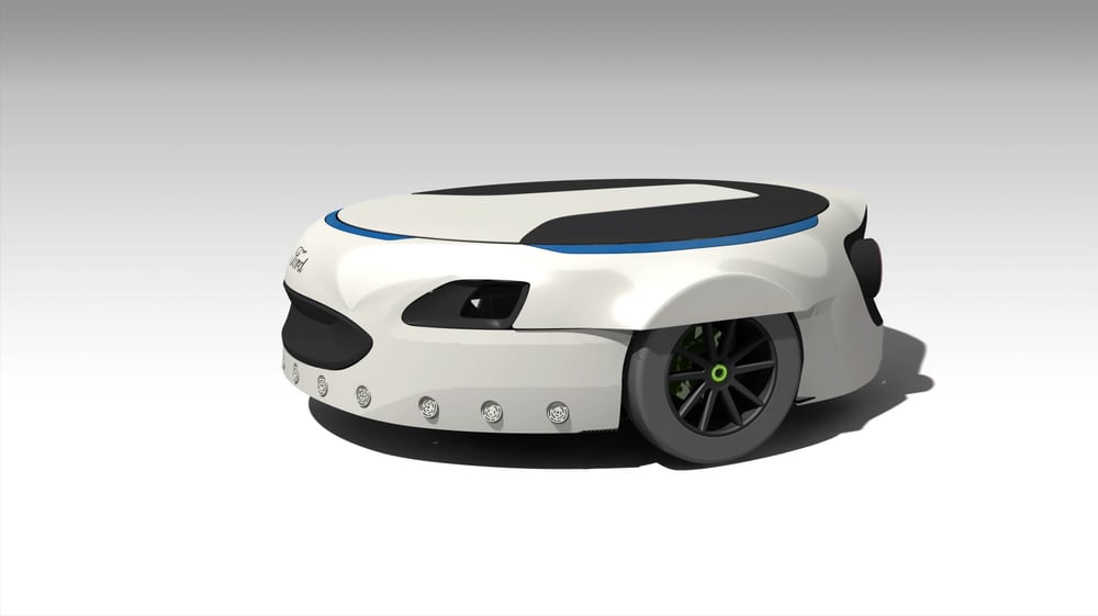 Ford Employee Designs Funky Carr-E for Crucial Last-Mile Commute >>ow.ly/SmJ8305UJyx <a href="/nwtls/">New Atlas</a> #Unique #Design #Tech