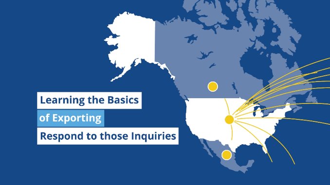 TradeGov's tweet image. Become an international success! Get #ReadyToExport with @ExportGov&apos;s video #guide2exporting export.gov/article?id=Get…
