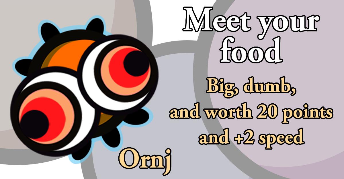 BugEatBugfun's tweet image. Meet Ornj! Your food in Bug Eat Bug. #gamedev #indiedev #indiegame #bugs #eat #speed