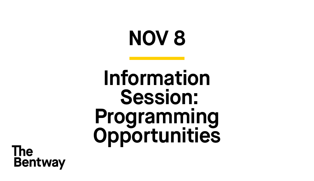 To learn more about partnership opportunities, join us at the Fort York Visitor Centre - Nov 8, 3-5pm. ow.ly/3LrB305VUnL #bentwayidea