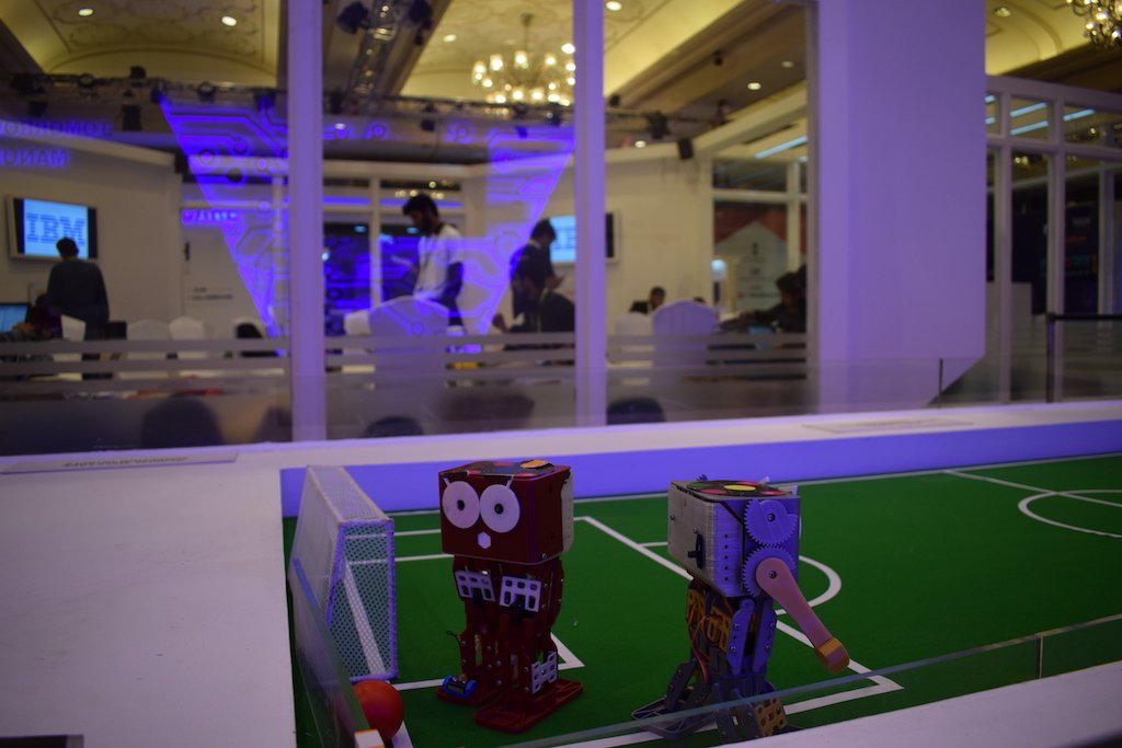 PODSFinServ's tweet photo. #HackerPOD and #roBOT for #Finclusion2016 at #IndiaUKTechSummit with @ThinkRiseMUM @Barclays @Microsoft @awscloud @PODSFinServ https://t.co/uG4Qpac1z3
