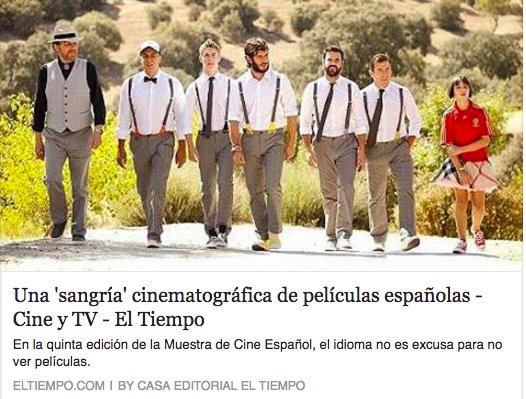 MuestraCineEsp's tweet photo. Agradecemos a @ELTIEMPO por este interesante artículo sobre la #MCE2016 → https://t.co/sG1CQAcpTL https://t.co/IumSM8lI83