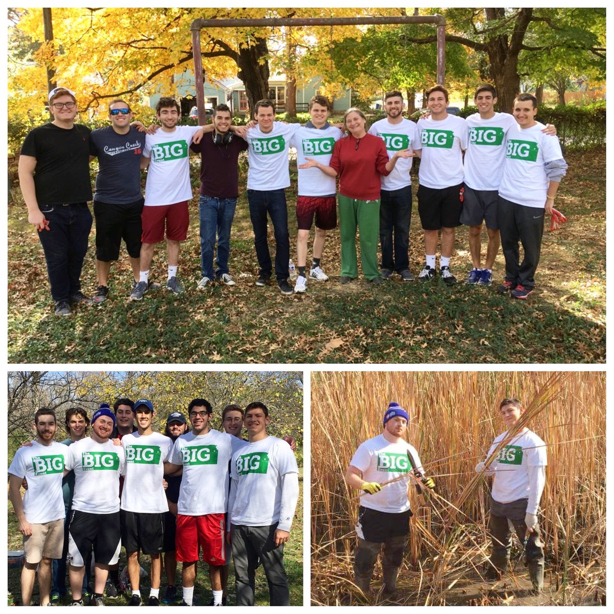 Felt great to participate in The Mini Big Event yesterday, helping out and volunteering all around our community!  #DoSomethingBig
