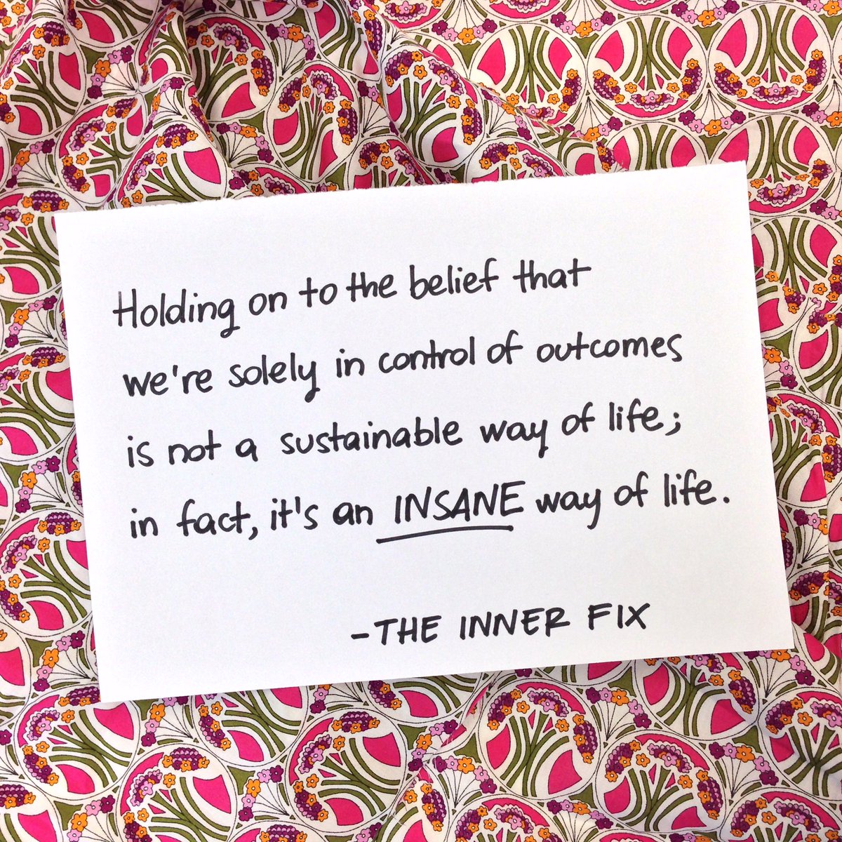 AddictiveDau's tweet photo. "If you want to experience flow, be brave and let go." ✨ @AddictiveDau #InnerFix https://t.co/wshsiGriMj
