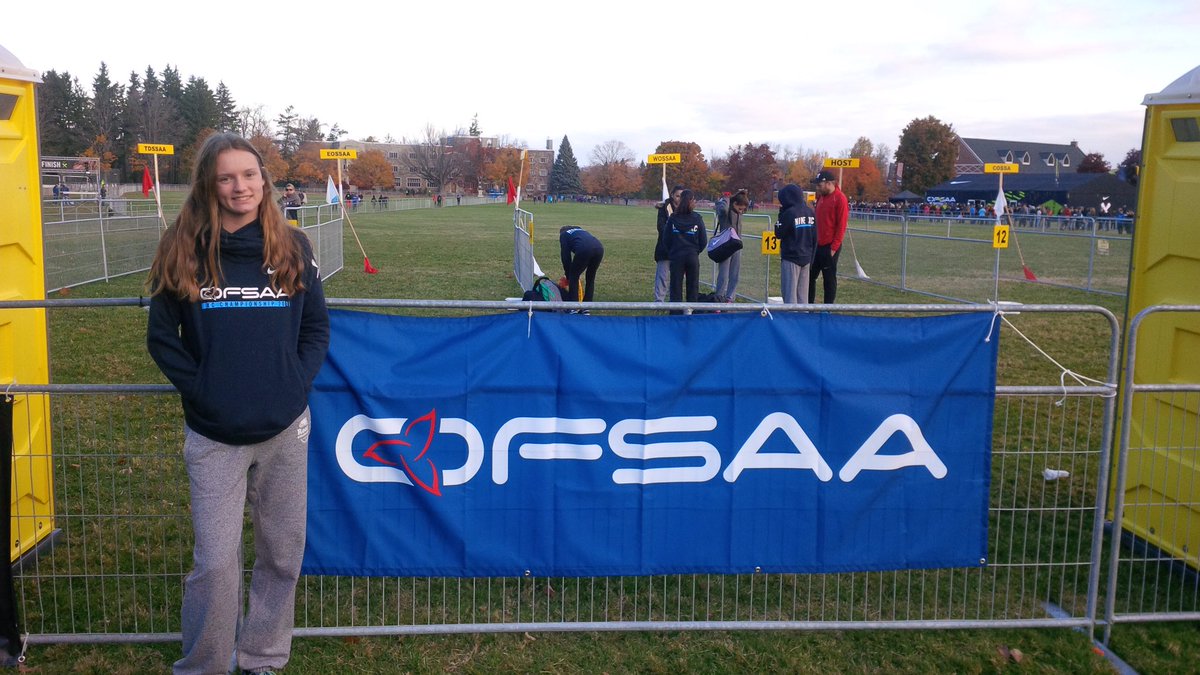 STMThunder's tweet photo. Congrats to Madelyn White who represented #ThunderXC in Port Hope @OFSAA #CrossCountry. Great running! https://t.co/Mh4HX8kaW4
