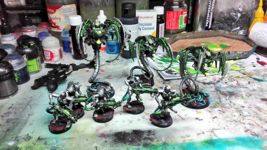 #PaintingWarhammer #necrons commission wip