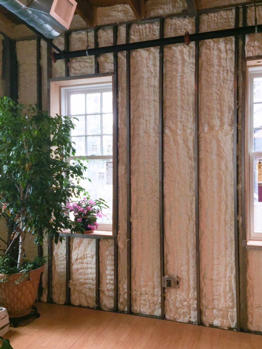 Before/After spray foam insulation job in Chelsea, MA. drenergysavernorthshore.com/spray-foam-ins…