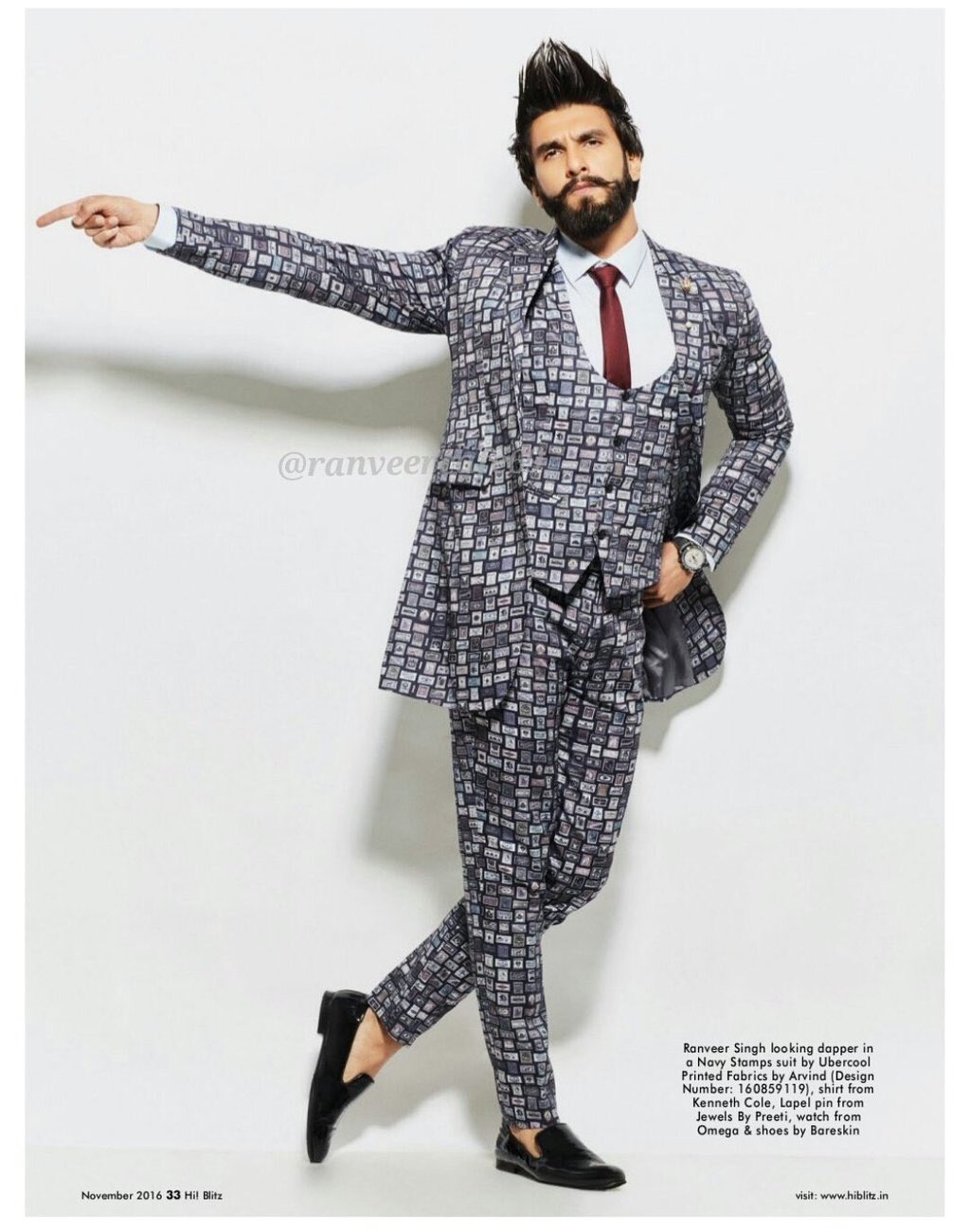 photoshoot ranveer singh suit