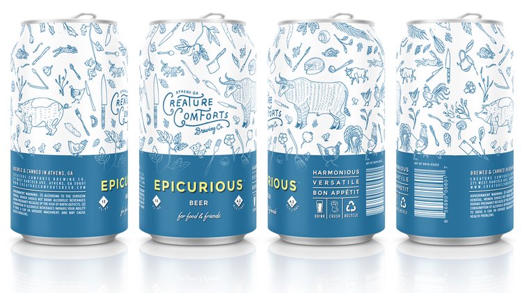 BrassTapAtlanta's tweet photo. Join us in our special tapping of Epicurious tmrw! As a beer, it can not be categorized. The taste pairs well with any meal or event. https://t.co/GsqOf6iwmT