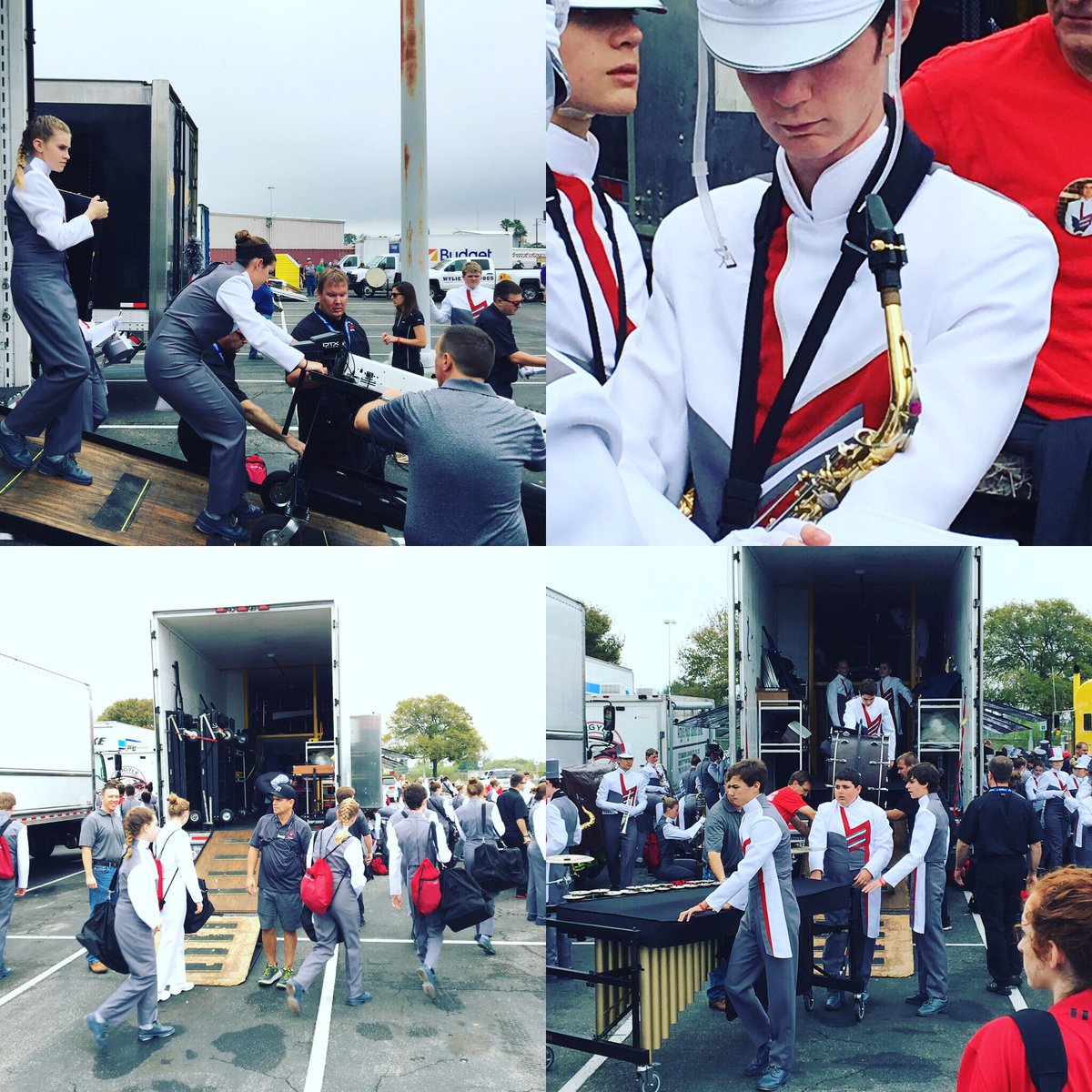 TheTalonNews's tweet photo. Organized chaos at the #uilstate2016 @argylehsband prepares for warm-ups. State performance at 12:30 https://t.co/CLuhQ5eJxk